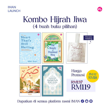 Iman Publication Kombo Hijrah Jiwa + Percuma Wristbag 400025